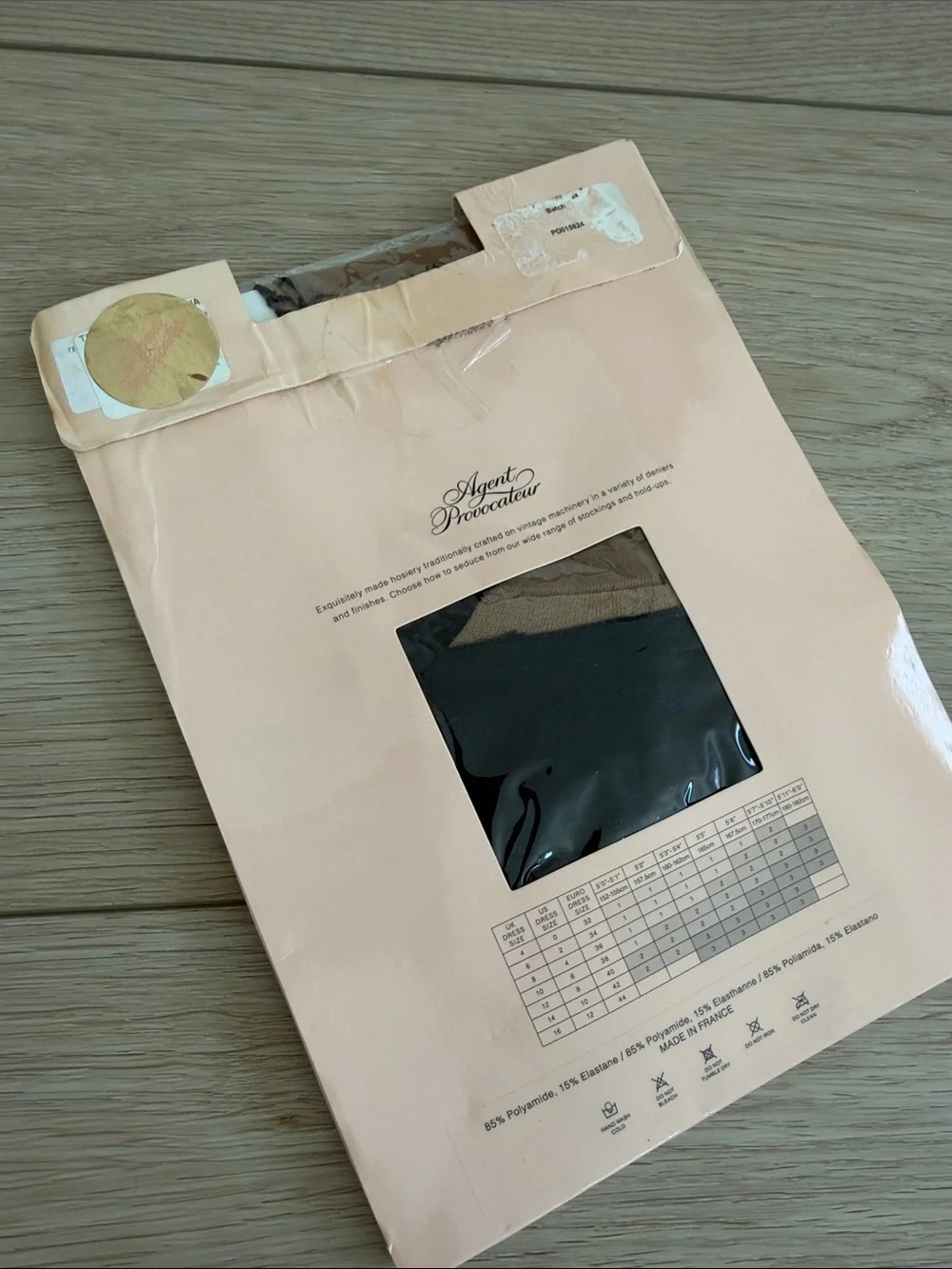 NWT Agent Provocateur TEASE ME hold up stockings